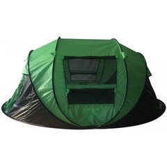 Palapinė Enero Camp Quest, 280x210x115cm, žalia kaina ir informacija | Палатки | pigu.lt