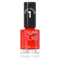 Gelinis nagų lakas Rimmel Super Gel Nail Polish, 097 Party Till Sunset, 12 ml kaina ir informacija | Nagų lakai, stiprintojai | pigu.lt