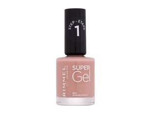 Gelinis nagų lakas Rimmel Super Gel Nail Polish, 022 Shamelessly, 12 ml цена и информация | Лаки, укрепители для ногтей | pigu.lt