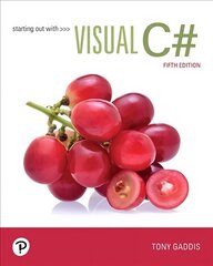 Starting out with Visual C# 5th edition kaina ir informacija | Ekonomikos knygos | pigu.lt