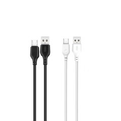 XO cable NB103 USB - microUSB 1,0 m 2,1A black 30pcs | white 20pcs set цена и информация | Кабели для телефонов | pigu.lt