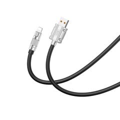 XO cable NB227 USB - Lightning 1,2 m 6A black цена и информация | Кабели для телефонов | pigu.lt