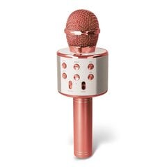 Forever Bluetooth microphone with speaker BMS-300 Lite rose gold цена и информация | Микрофоны | pigu.lt