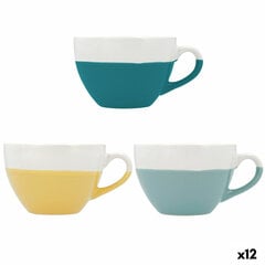 Чашка Quid Viba Керамика Двухцветный (450 ml) (12 штук) цена и информация | Стаканы, фужеры, кувшины | pigu.lt