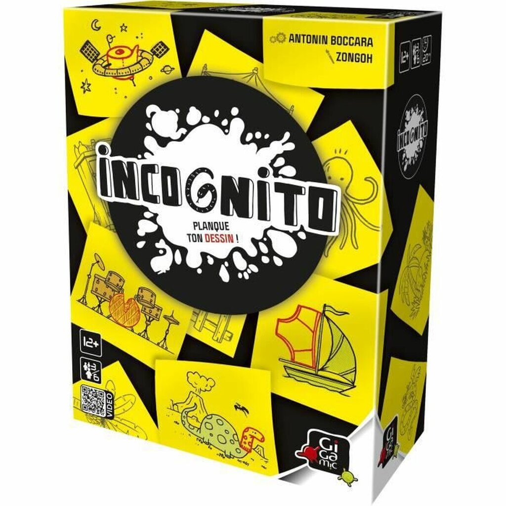 Stalo žaidimas Gigamic Incognito (FR) kaina ir informacija | Stalo žaidimai, galvosūkiai | pigu.lt