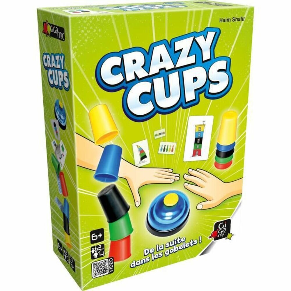 Stalo žaidimas Gigamic Crazy Cups (FR) kaina ir informacija | Stalo žaidimai, galvosūkiai | pigu.lt