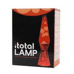 Лавовая лампа iTotal Стеклянный Красный Оранжевый Пластик 25 W (40 cm) цена и информация | Настольные светильники | pigu.lt