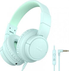 Tribit Starlet01 Kids Headphones wired KH01 (Green) цена и информация | Наушники | pigu.lt