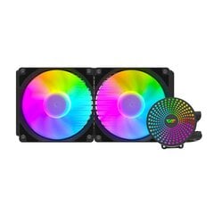 Darkflash DC240 ARGB 2x 120x120 PC Water Cooling 2x 120x120 (Black) цена и информация | Кулеры для процессоров | pigu.lt