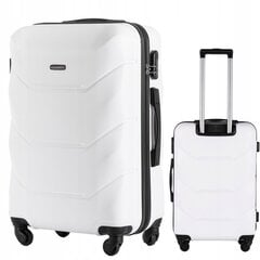 Vidutinis lagaminas Wings 63l M, Baltas kaina ir informacija | Lagaminai, kelioniniai krepšiai | pigu.lt
