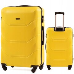 Didelis lagaminas Wings 97l L, Geltonas kaina ir informacija | Lagaminai, kelioniniai krepšiai | pigu.lt