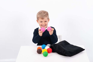 Развивающий набор «Сенсорные мячики», 18 шт. цена и информация | Развивающие игрушки | pigu.lt