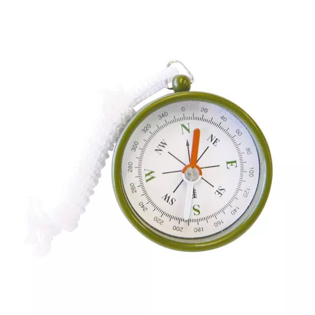 Mokyklinis kompasas vaikams su virvele, standartinio dydžio, 4,5 cm цена и информация | Lavinamieji žaislai | pigu.lt