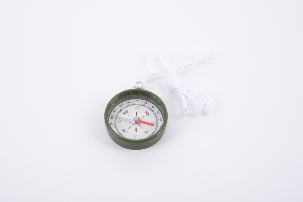 Mokyklinis kompasas vaikams su virvele, standartinio dydžio, 4,5 cm цена и информация | Lavinamieji žaislai | pigu.lt