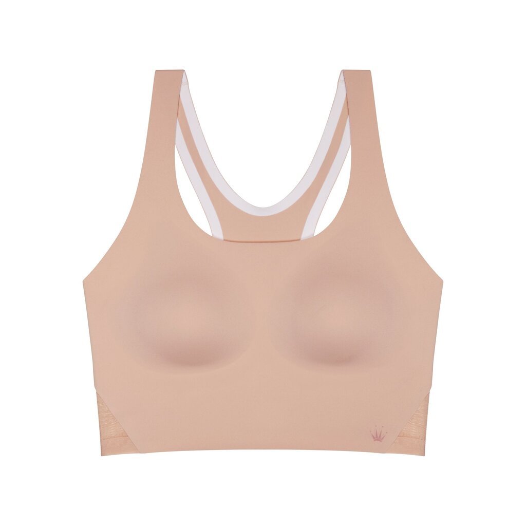 Liemenėlė moterims Flex Smart Pull-on Bra Top EX, smėlio spalvos kaina ir informacija | Liemenėlės | pigu.lt