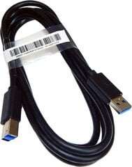 DELL USB3.0 Type-A uz Type-B M/M, Black, 1,8 m kaina ir informacija | Dell Televizoriai ir jų priedai | pigu.lt