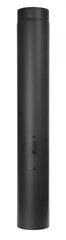 Труба для черного дымохода D 180 1.0m, с шибером и ревизией цена и информация | Принадлежности для отопительного оборудования | pigu.lt
