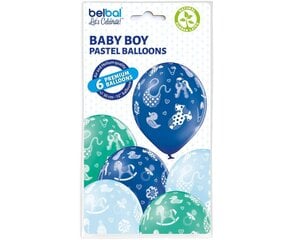 Набор воздушных шаров 12"/ 30 см, 6 шт., Baby Boy, 1712 цена и информация | Шарики | pigu.lt