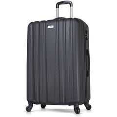Большой чемодан Myvalice MV3455, L, черный цена и информация | Чемоданы, дорожные сумки  | pigu.lt
