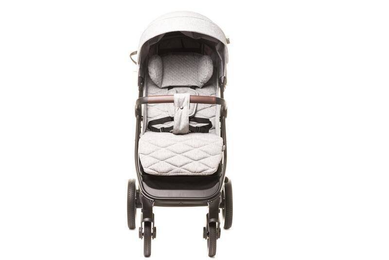 Universalus vėžimėlis 4Baby Stinger Pro, Melange Light Grey kaina ir informacija | Vežimėliai | pigu.lt