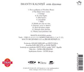 CD - Imants Kalniņš - Otrās dziesmas kaina ir informacija | Vinilinės plokštelės, CD, DVD | pigu.lt