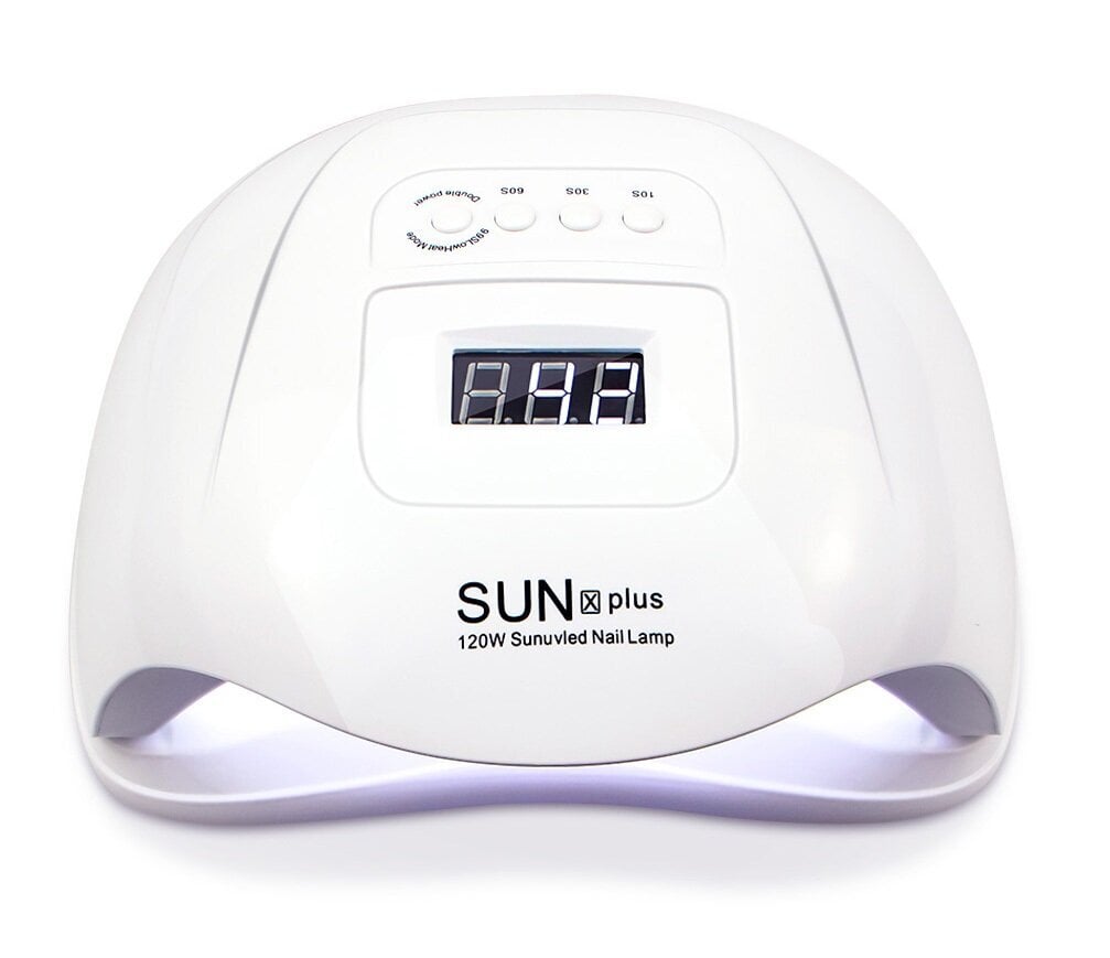 Sun x Plus UV/LED 120W kaina ir informacija | Manikiūro, pedikiūro aparatai | pigu.lt