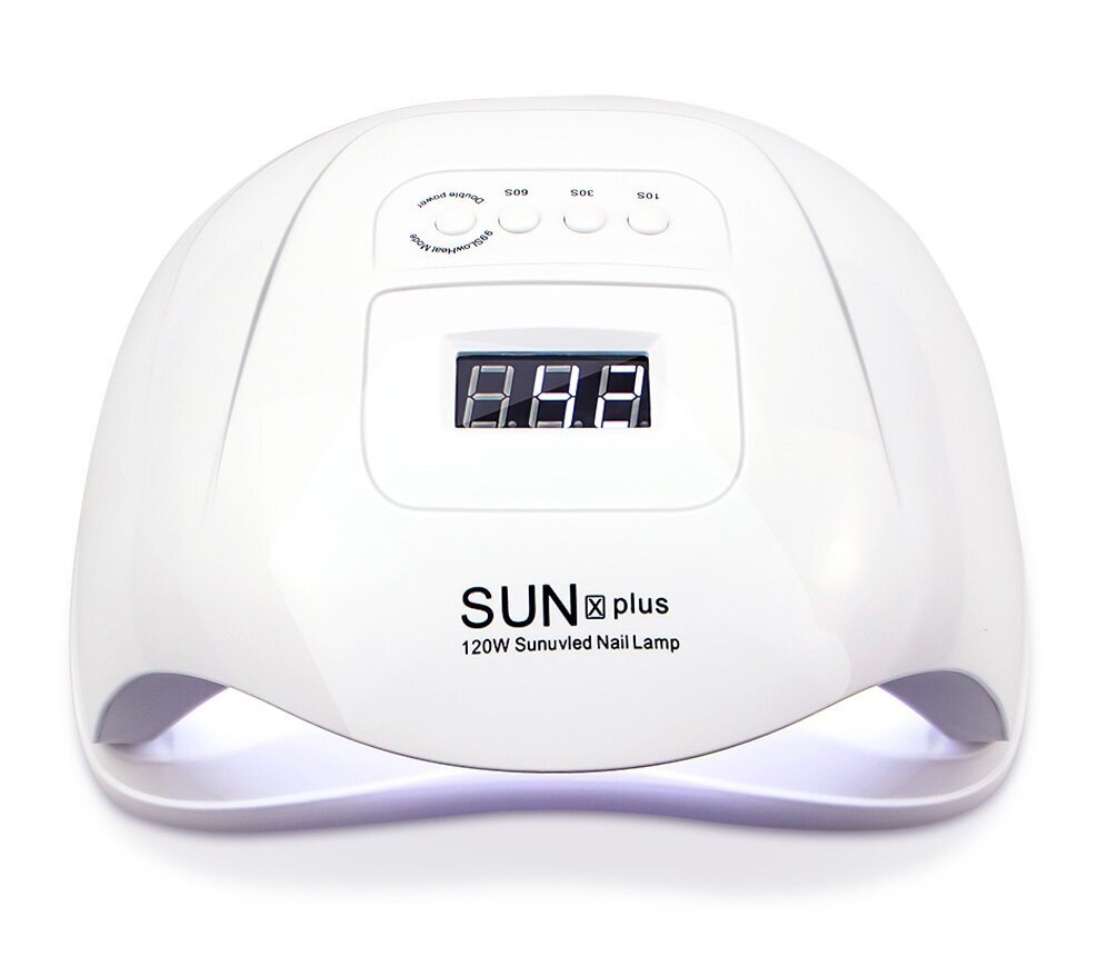 Sun x Plus UV/LED 120W цена и информация | Manikiūro, pedikiūro aparatai | pigu.lt