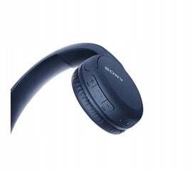 Наушники SONY WH-CH510 BT 5.0, синие цена и информация | Теплая повязка на уши, черная | pigu.lt
