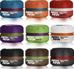 Plaukų formavimo vaškas Nishman Hair Styling Wax 07 Gold One vyrams, 150 ml kaina ir informacija | Plaukų formavimo priemonės | pigu.lt