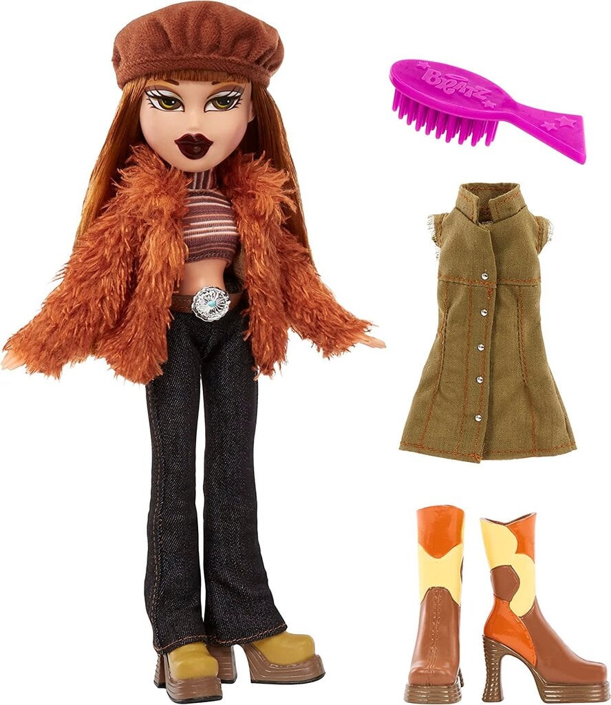 Кукла Bratz Original Fashion Doll - Meygan - Два наряда, модные аксессуары,  голографическая упаковка и постер - 28 см цена | pigu.lt