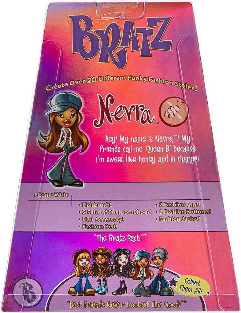 Lėlė Bratz Original Fashion Doll Nevra, 28 cm kaina ir informacija | Žaislai mergaitėms | pigu.lt