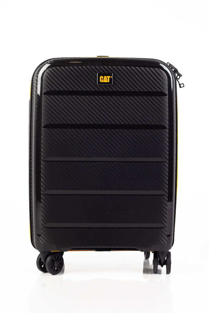 Vidutinis lagaminas CAT 8438001, juodas kaina ir informacija | Lagaminai, kelioniniai krepšiai | pigu.lt