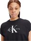 Marškinėliai moterims Calvin Klein Jeans 76945, juodi цена и информация | Marškinėliai moterims | pigu.lt