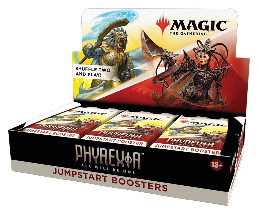 Stalo žaidimas MTG Phyrexia: All Will Be One Jumpstart Booster Display, 18 d., EN kaina ir informacija | Stalo žaidimai, galvosūkiai | pigu.lt