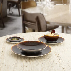 Плоская тарелка Ariane Decor Керамика Коричневый (10 cm) (24 штук) цена и информация | Посуда, тарелки, обеденные сервизы | pigu.lt