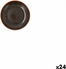 Плоская тарелка Ariane Decor Керамика Коричневый (10 cm) (24 штук) цена и информация | Посуда, тарелки, обеденные сервизы | pigu.lt