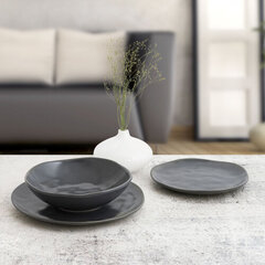 Глубокое блюдо Bidasoa Cosmos Керамика Чёрный (22 cm) (12 штук) цена и информация | Посуда, тарелки, обеденные сервизы | pigu.lt