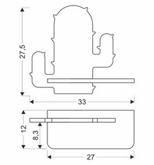 Детский светильник Candellux Cactus цена и информация | Детские светильники | pigu.lt