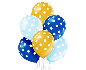 Набор воздушных шаров «Polka Dots», 6 шт, 12"/30 см, 4014 цена и информация | Шарики | pigu.lt