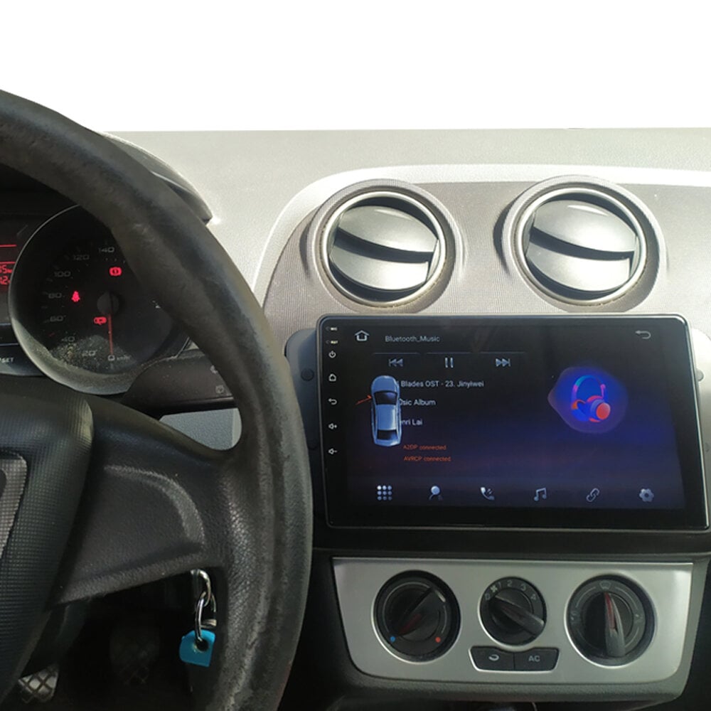 Android multimedia Seat Ibiza 2009-13 kaina ir informacija | Automagnetolos, multimedija | pigu.lt