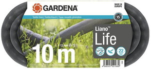 Tekstilinė žarna Gardena Liano™ Life 18440-20, 10m kaina ir informacija | Laistymo įranga, purkštuvai | pigu.lt