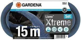 Tekstilinių žarnų rinkinys Gardena Liano Xtreme, 15 m kaina ir informacija | Laistymo įranga, purkštuvai | pigu.lt