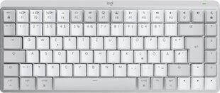 Беспроводная клавиатура Logitech MX Mechanical Mini Английский EEUU Белый QWERTY цена и информация | Клавиатуры | pigu.lt