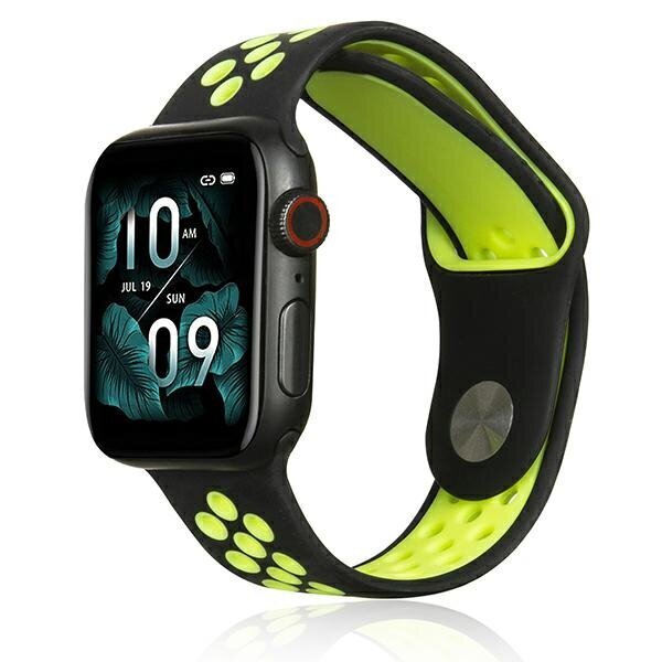 Beline Watch Sport Silicone Lime kaina ir informacija | Išmaniųjų laikrodžių ir apyrankių priedai | pigu.lt