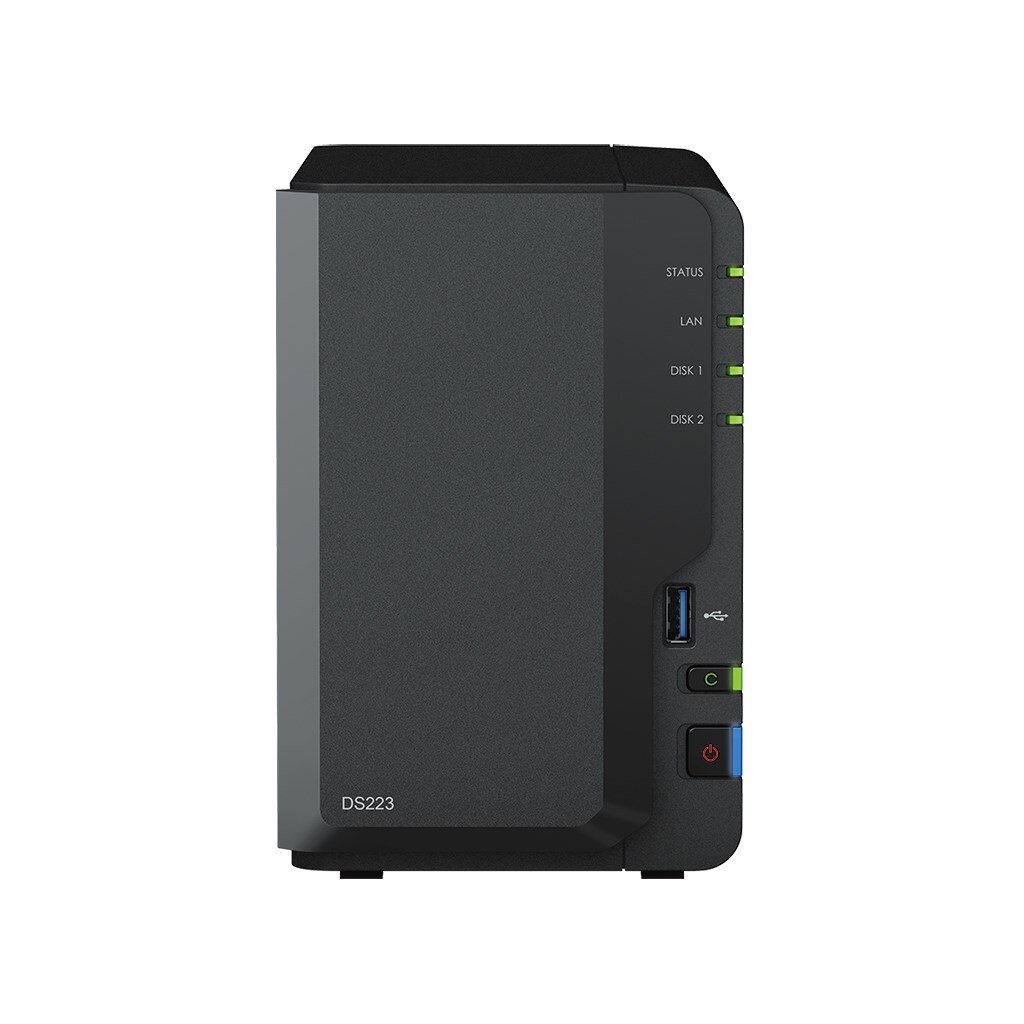 Synology NAS Network Storage Synology DS223 цена и информация | Vidiniai kietieji diskai (HDD, SSD, Hybrid) | pigu.lt