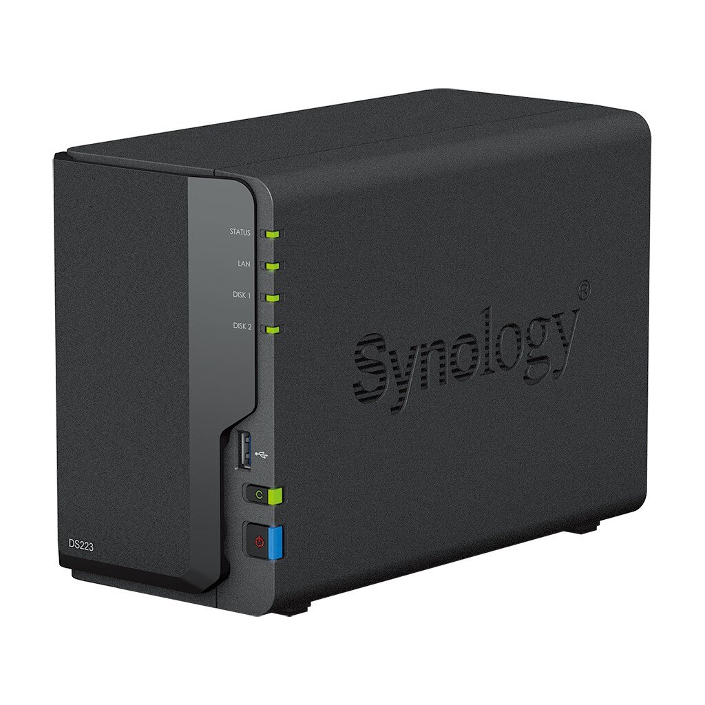 Synology NAS Network Storage Synology DS223 цена и информация | Vidiniai kietieji diskai (HDD, SSD, Hybrid) | pigu.lt