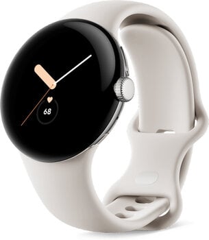 Google Pixel Watch Polished Silver/Chalk kaina ir informacija | Išmanieji laikrodžiai (smartwatch) | pigu.lt