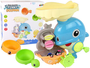 Vonios žaislas Lean Toys Funny Dolphin kaina ir informacija | Žaislai kūdikiams | pigu.lt
