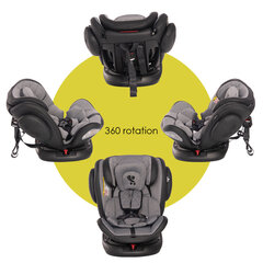 Automobilinė kedutė Lorelli Aviator 0-36kg, black+dark grey kaina ir informacija | Autokėdutės | pigu.lt