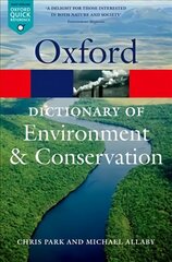 Dictionary of environment and conservation kaina ir informacija | Enciklopedijos ir žinynai | pigu.lt